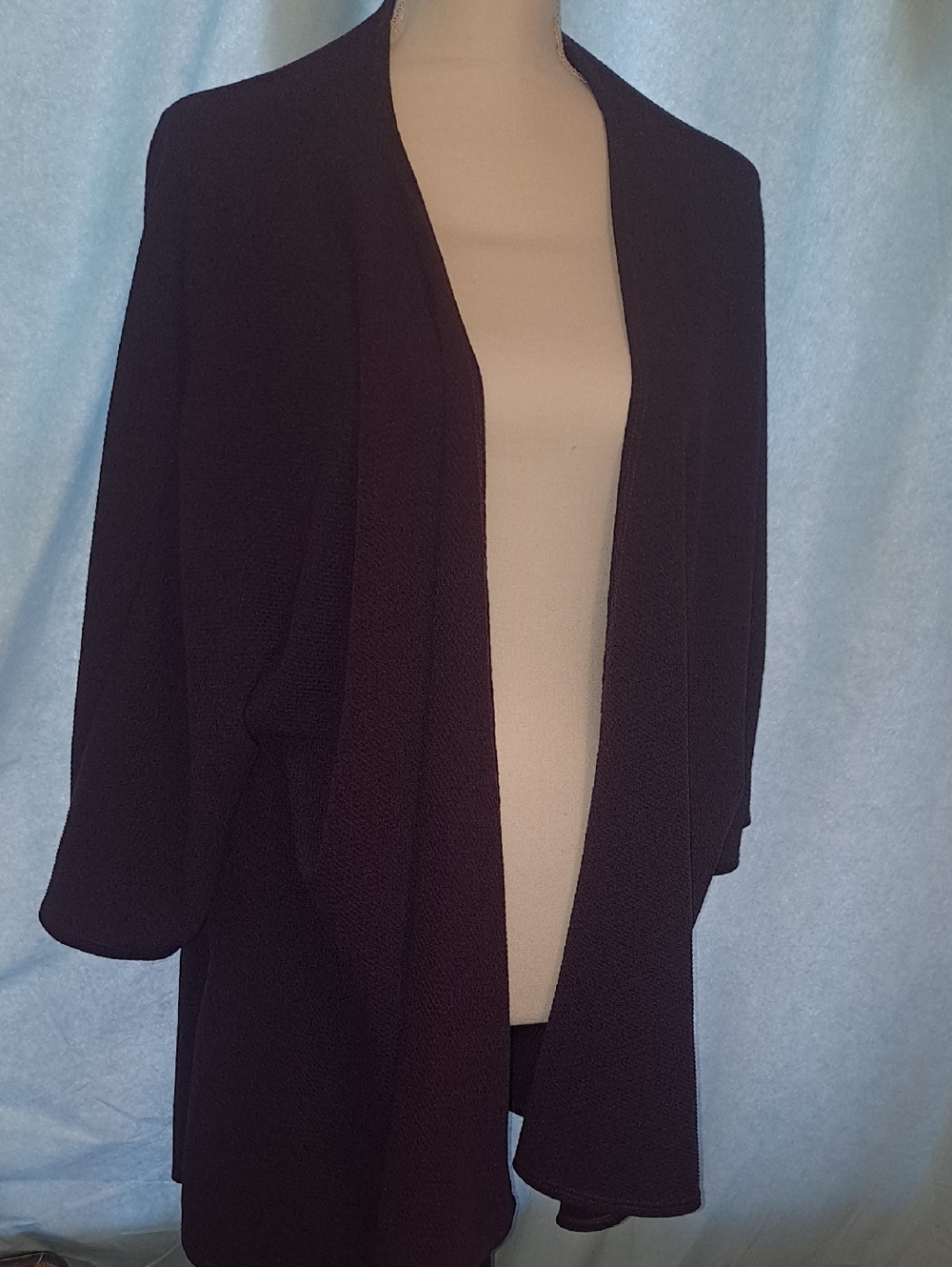 LuLaRoe Deep Purple Open-Front Cardigan